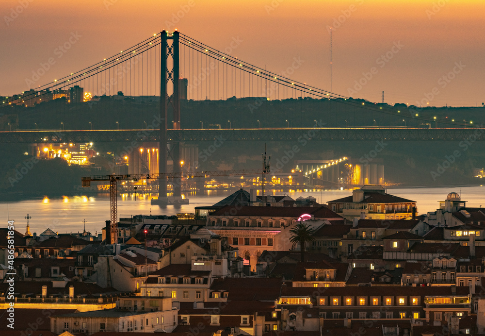 Lisbon, the capital of Portugal in Europe. 