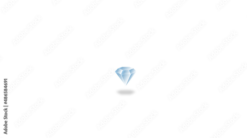 Diamond icon, flat desing, brilliant logo in blue and white colors. Jpeg icon, illustration, isolated on white. Diamond icon, flat desing, brilliant logo in blue and white colors. Jpeg icon, illustration, isolated on white.