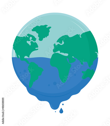 melting earth planet