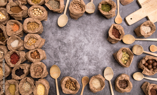 spices Background. Food. Spices.
