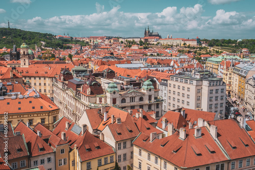 Prague Old Town View from Top