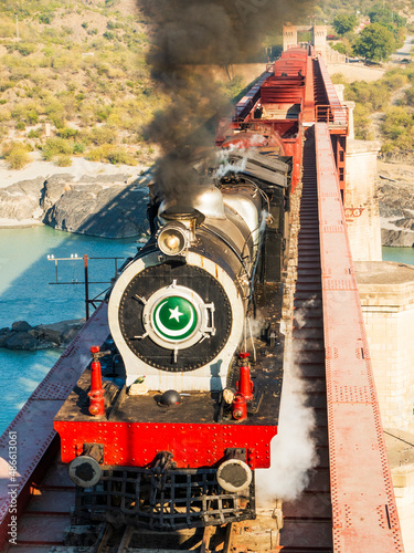 Up above from Attock Bridge! photo