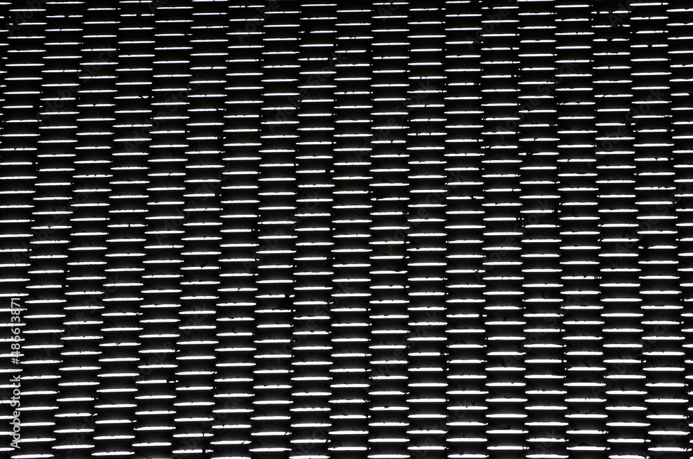 Background of Oval holes pattern in black. Background of Oval holes pattern in black.
