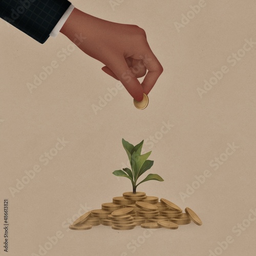 Financial Investment illustration photo