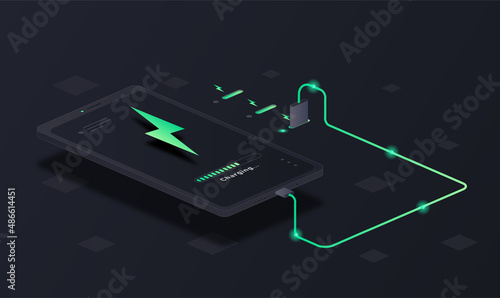 Smartphone charging station