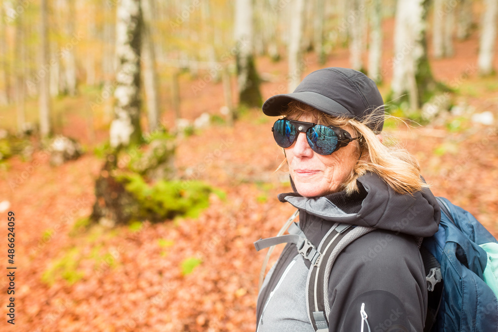 Portrait of a confident senior hiker Portrait of a confident senior hiker