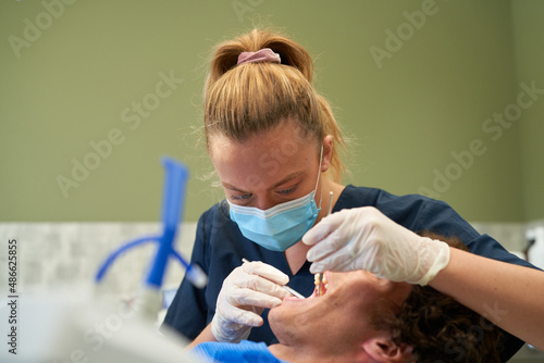 Dental treatment photo