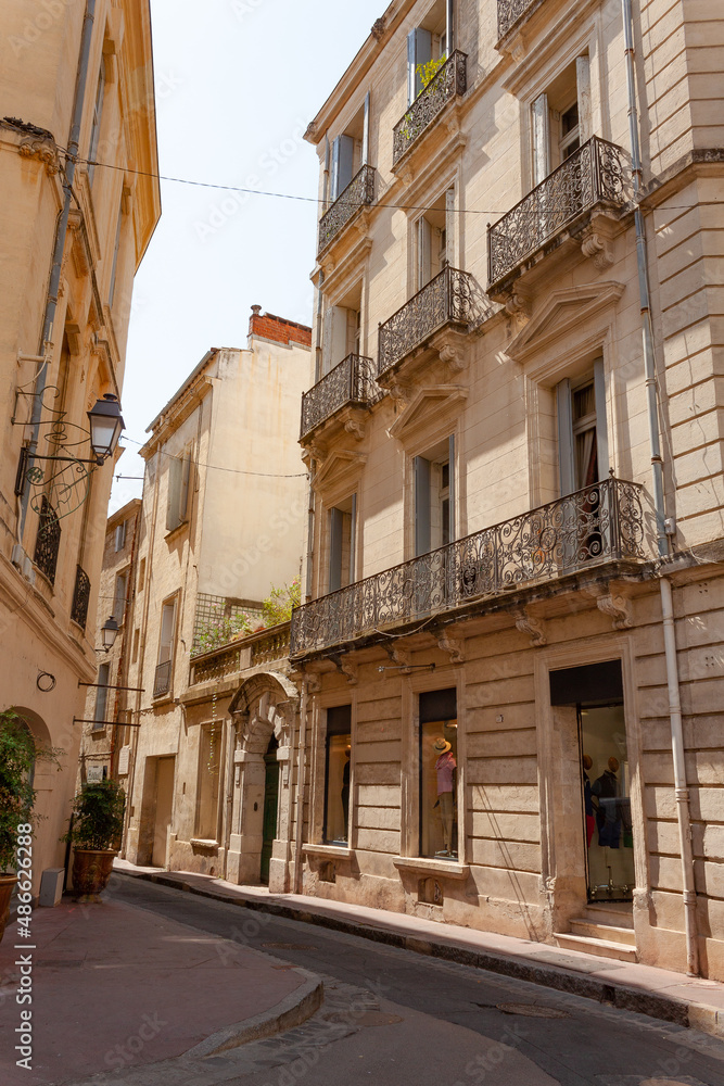 City of Montpellier south of France