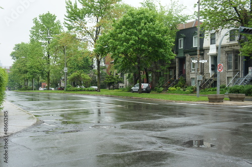 Montreal Rain CityView