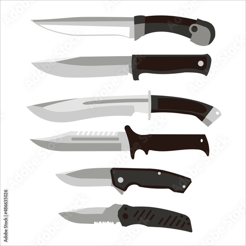 blade and knife weapon set collection
