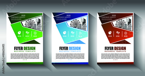 cover flyer brochure business template annual report