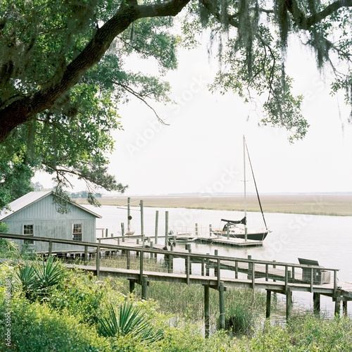 Film Photo of a Coastal Home photo