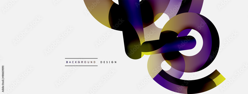 Circle abstract background. Vector illustration for wallpaper banner background card or landing page Circle abstract background. Vector illustration for wallpaper banner background card or landing page