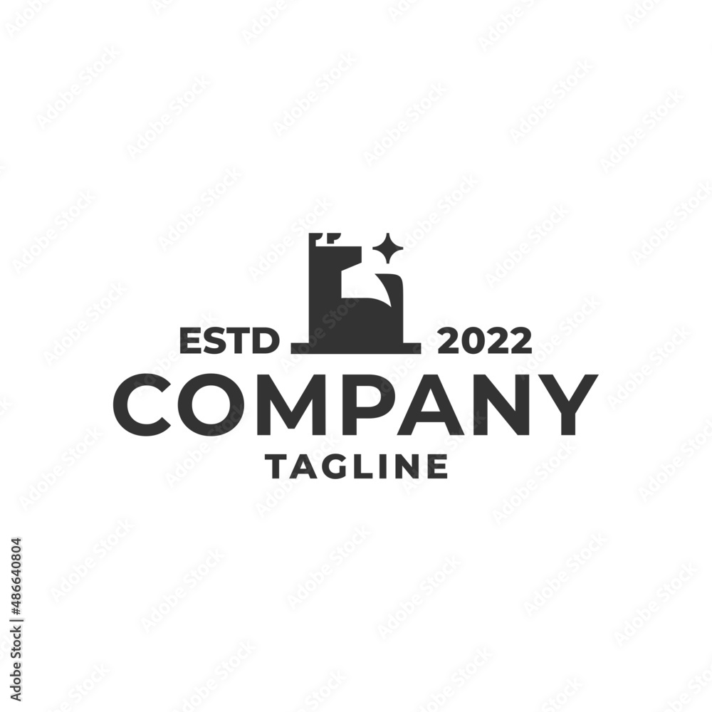 simple house and red circle. house logo vector template. real estate logo. simple house and red circle. house logo vector template. real estate logo.