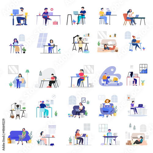 business people icons