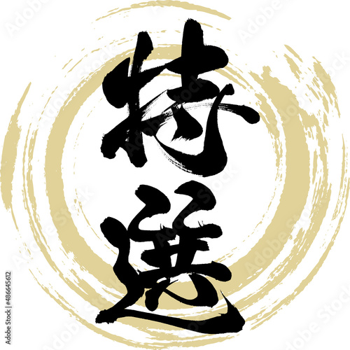 特選 （筆文字・手書き・描き文字）