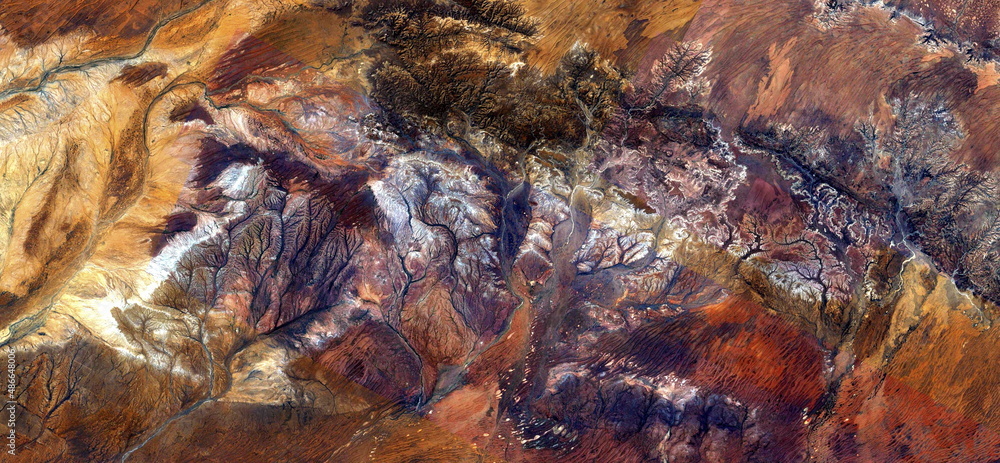 custom made wallpaper toronto digitalthe tormented earth, allegory, abstract photography of the deserts of Africa from the air. aerial view of desert landscapes, Genre: Abstract Naturalism, from the abstract to the figurative,
