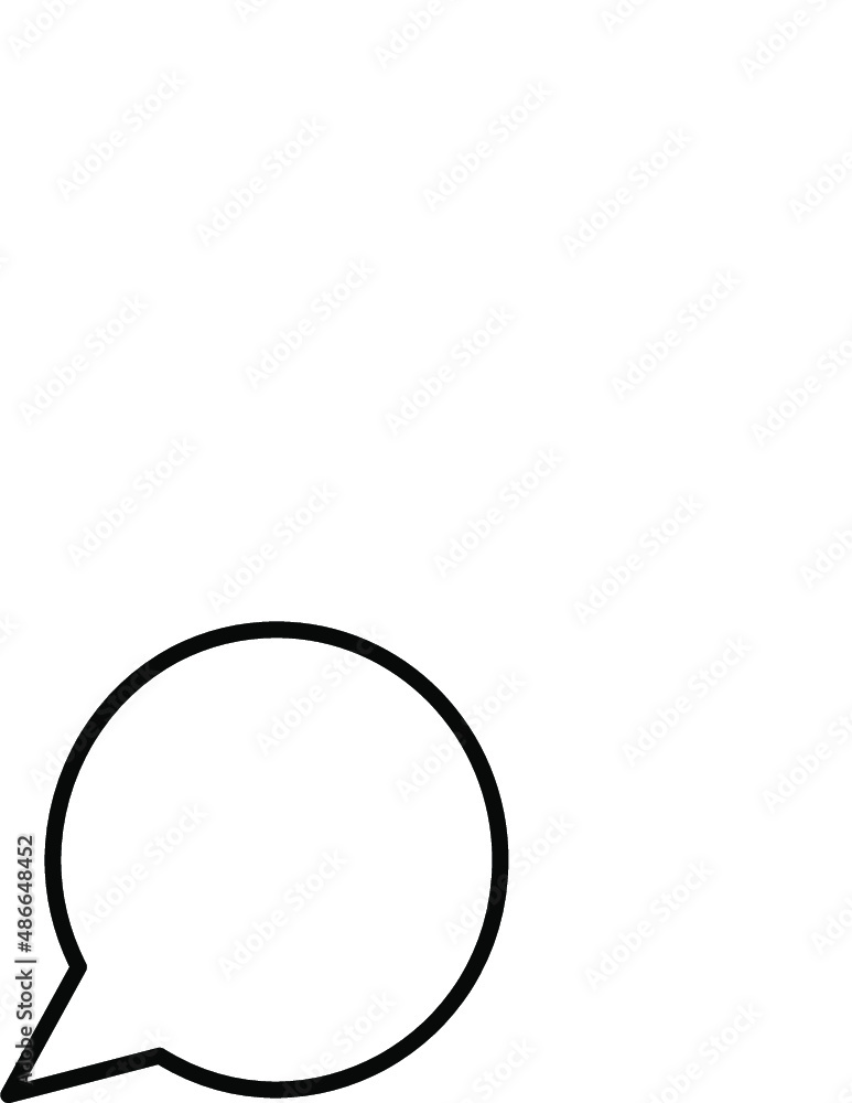 chat 8 Line Icon chat 8 Line Icon