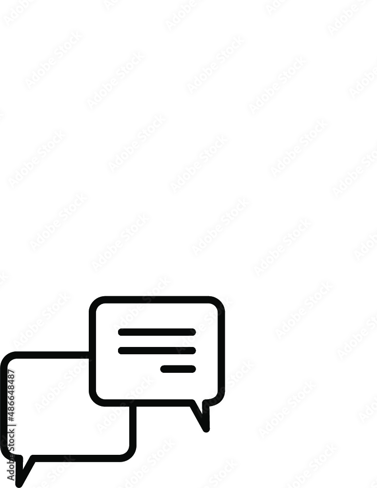 chat 40 Line Icon chat 40 Line Icon