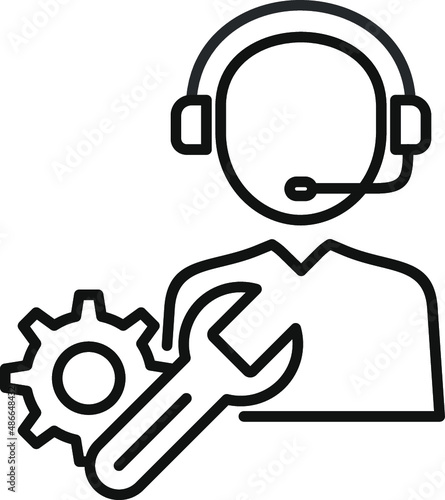 Technical Support Line Icon