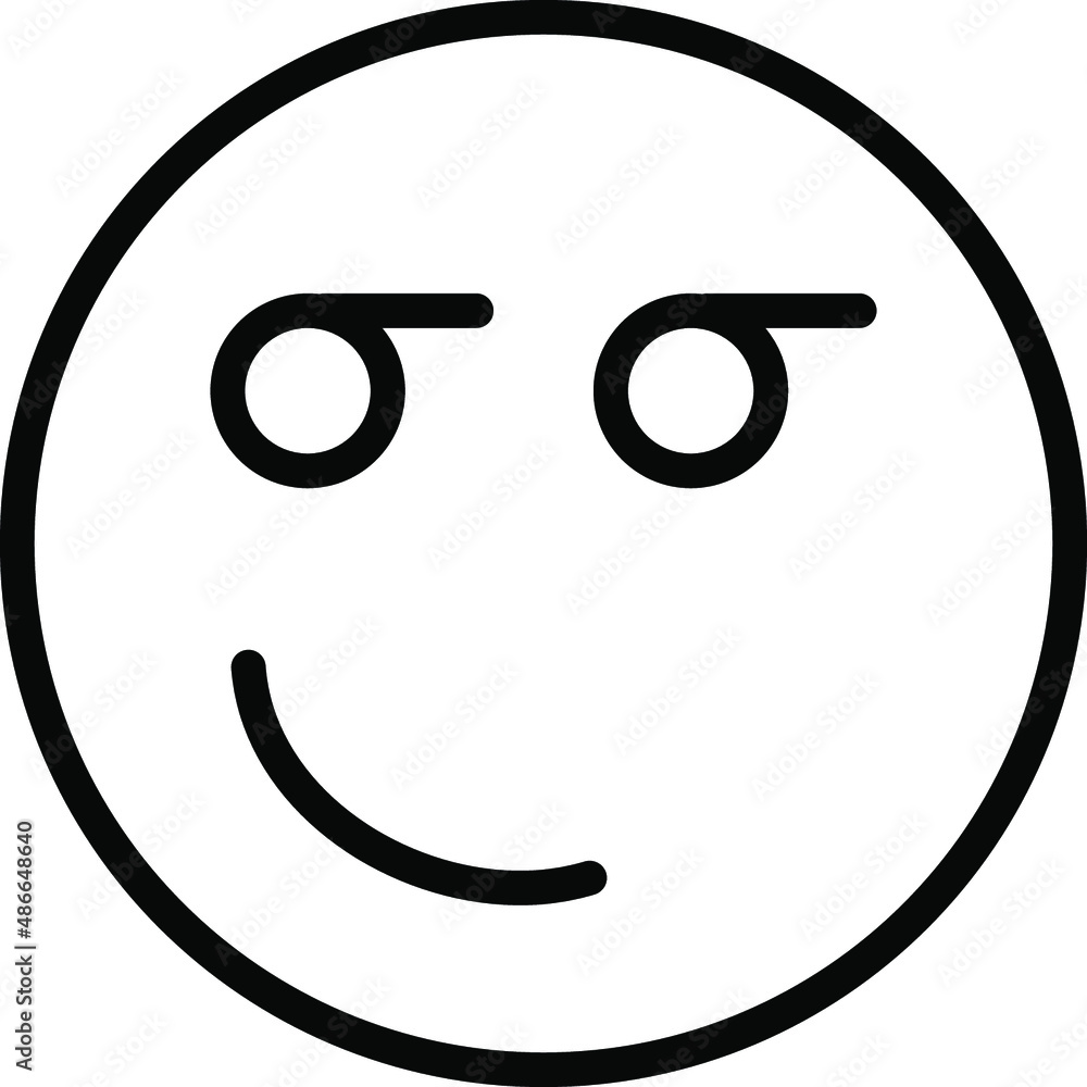 Fototapeta premium glance Line Icon