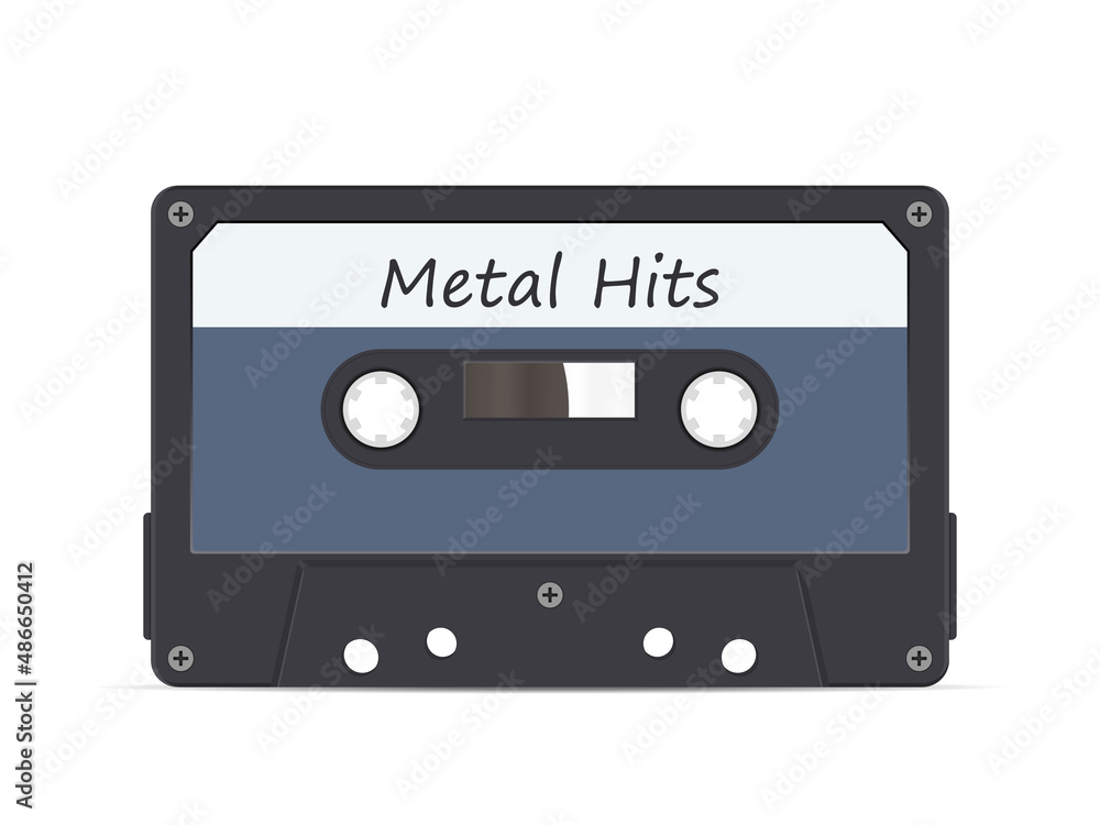 Cassette tape metal hits