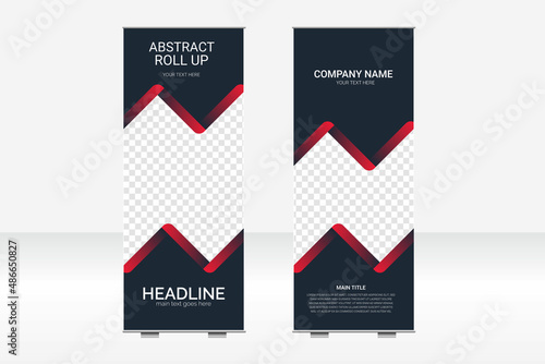 Collection of corporate roll up banner 