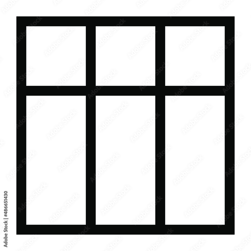 Layout 32 Line Icon Layout 32 Line Icon