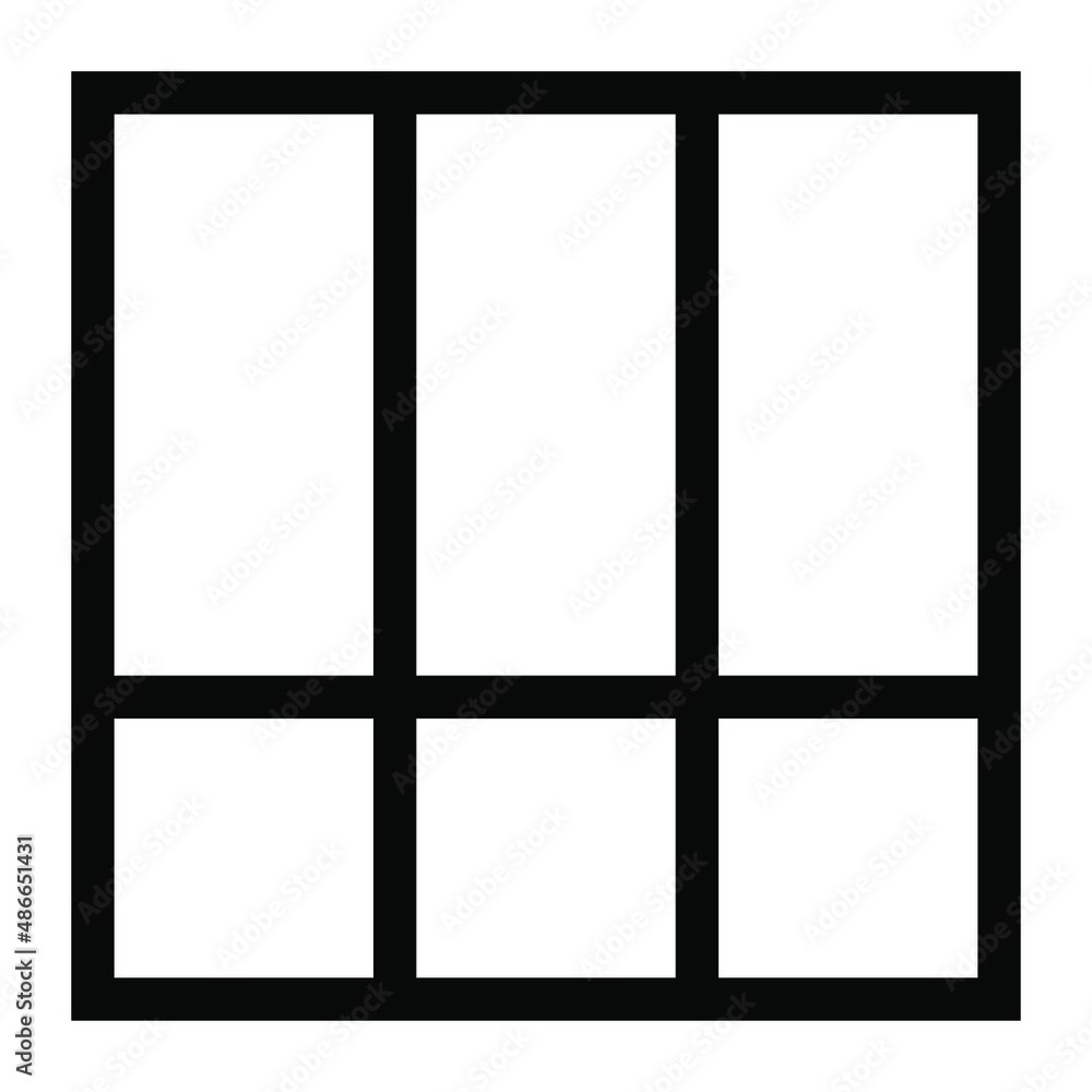 Layout 31 Line Icon Layout 31 Line Icon