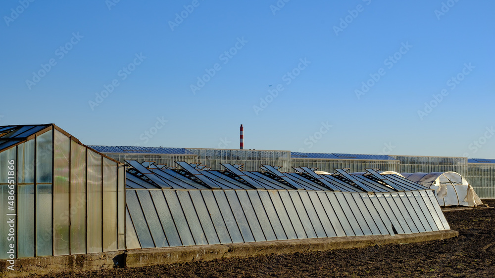 greenhouses in vienna, simmering, austria