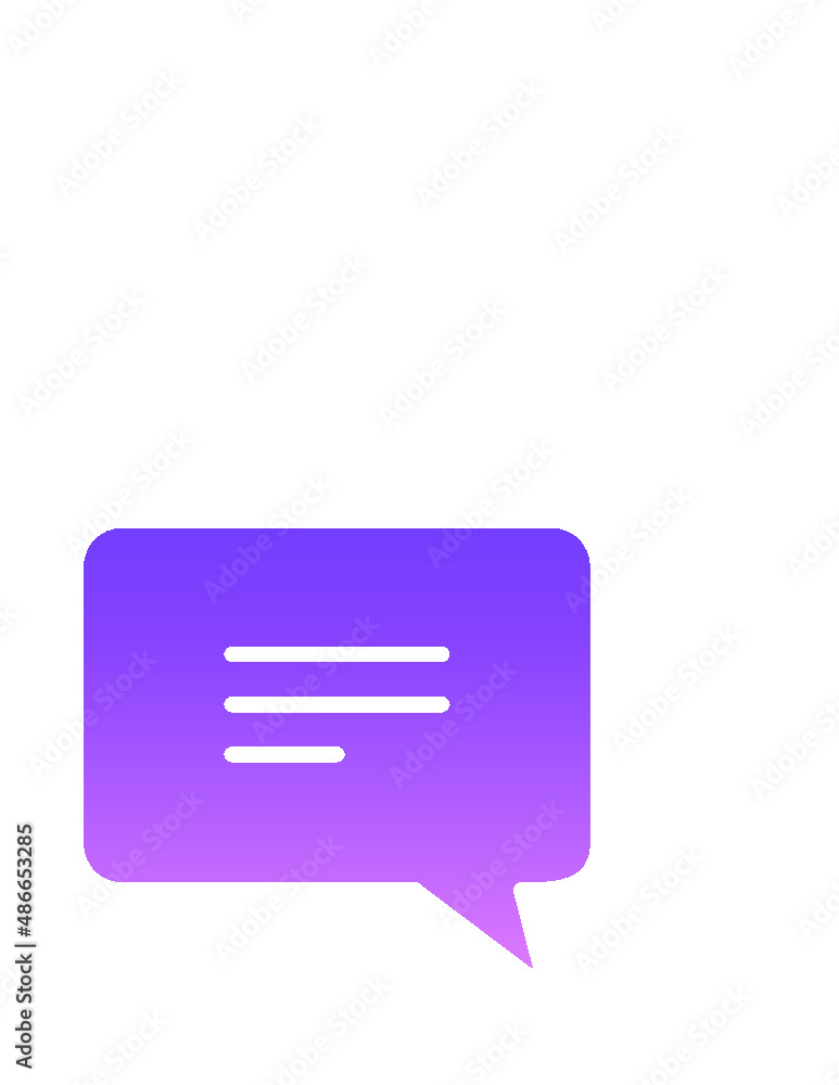 chat 45 Glyph Gradient chat 45 Glyph Gradient