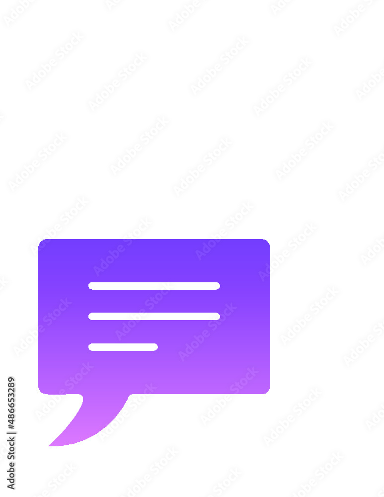chat 49 Glyph Gradient chat 49 Glyph Gradient