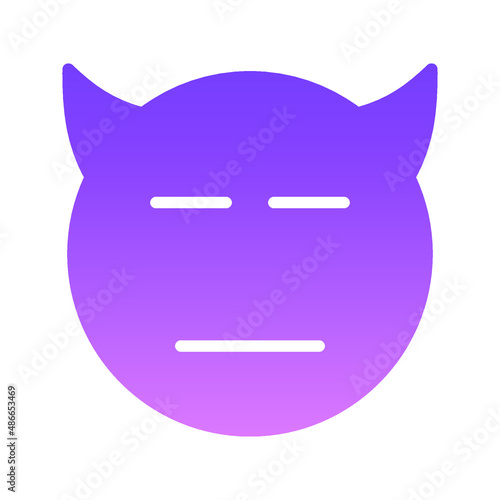 expressionless Glyph Gradient
