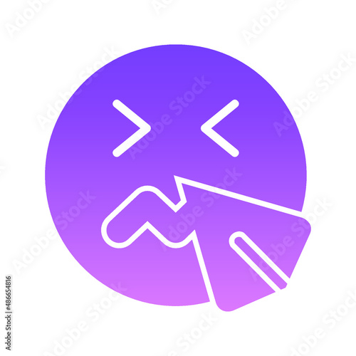sneezing Glyph Gradient