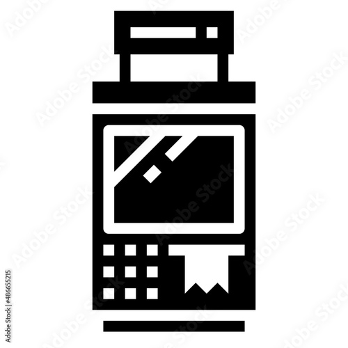 SELF SERVICE glyph icon,linear,outline,graphic,illustration