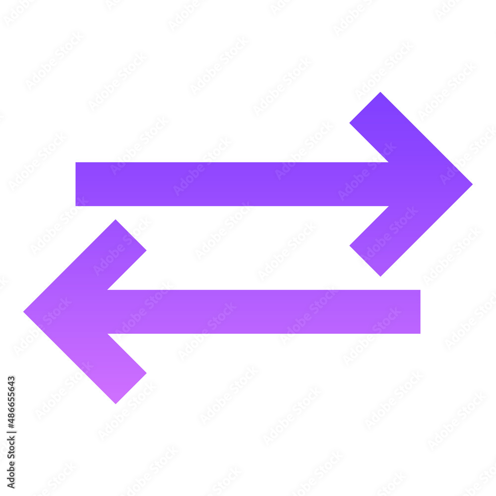Arrow 17 Glyph Gradient Arrow 17 Glyph Gradient