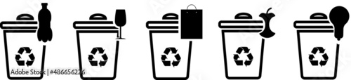 Recycling and Segregating Your Waste concept
