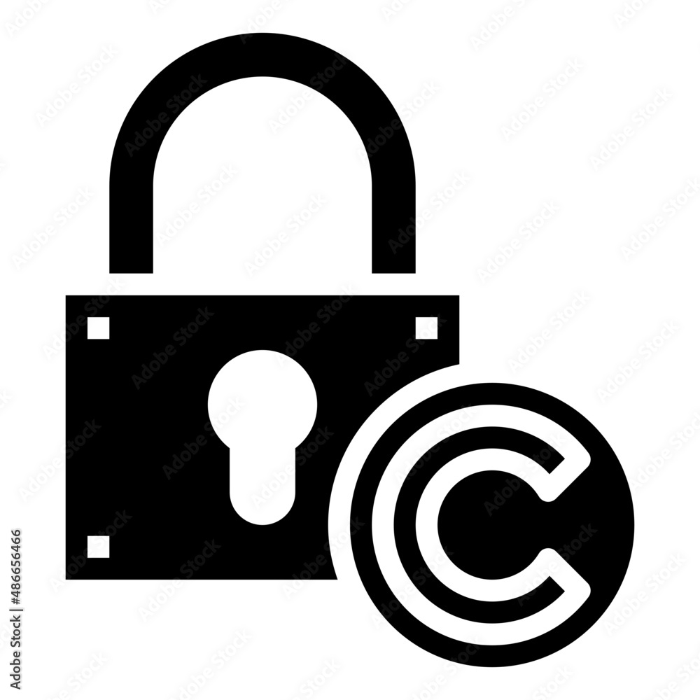 LOCK glyph icon,linear,outline,graphic,illustration LOCK glyph icon,linear,outline,graphic,illustration
