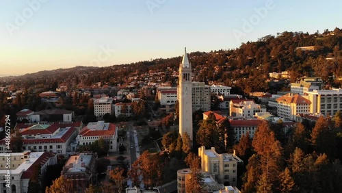 Berkeley, University of California, Aerial Flying, Amazing Landscape photo