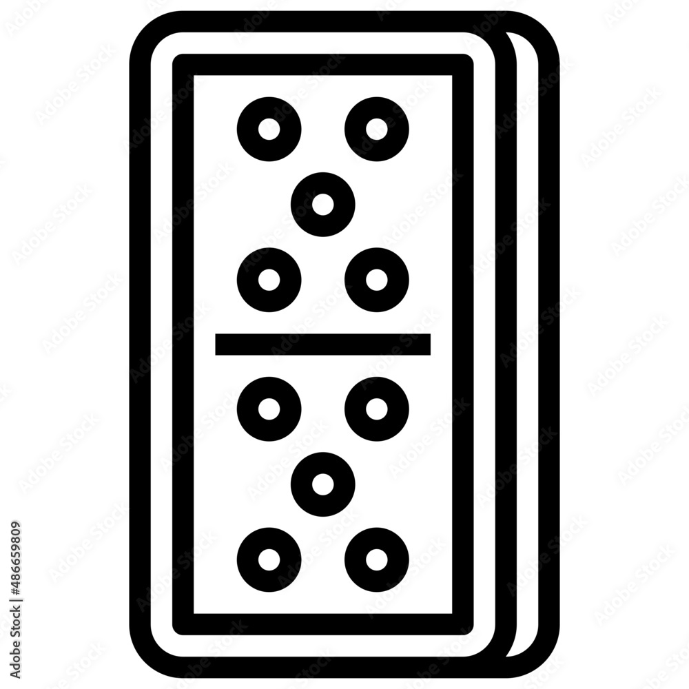DOMINNO line icon,linear,outline,graphic,illustration DOMINNO line icon,linear,outline,graphic,illustration