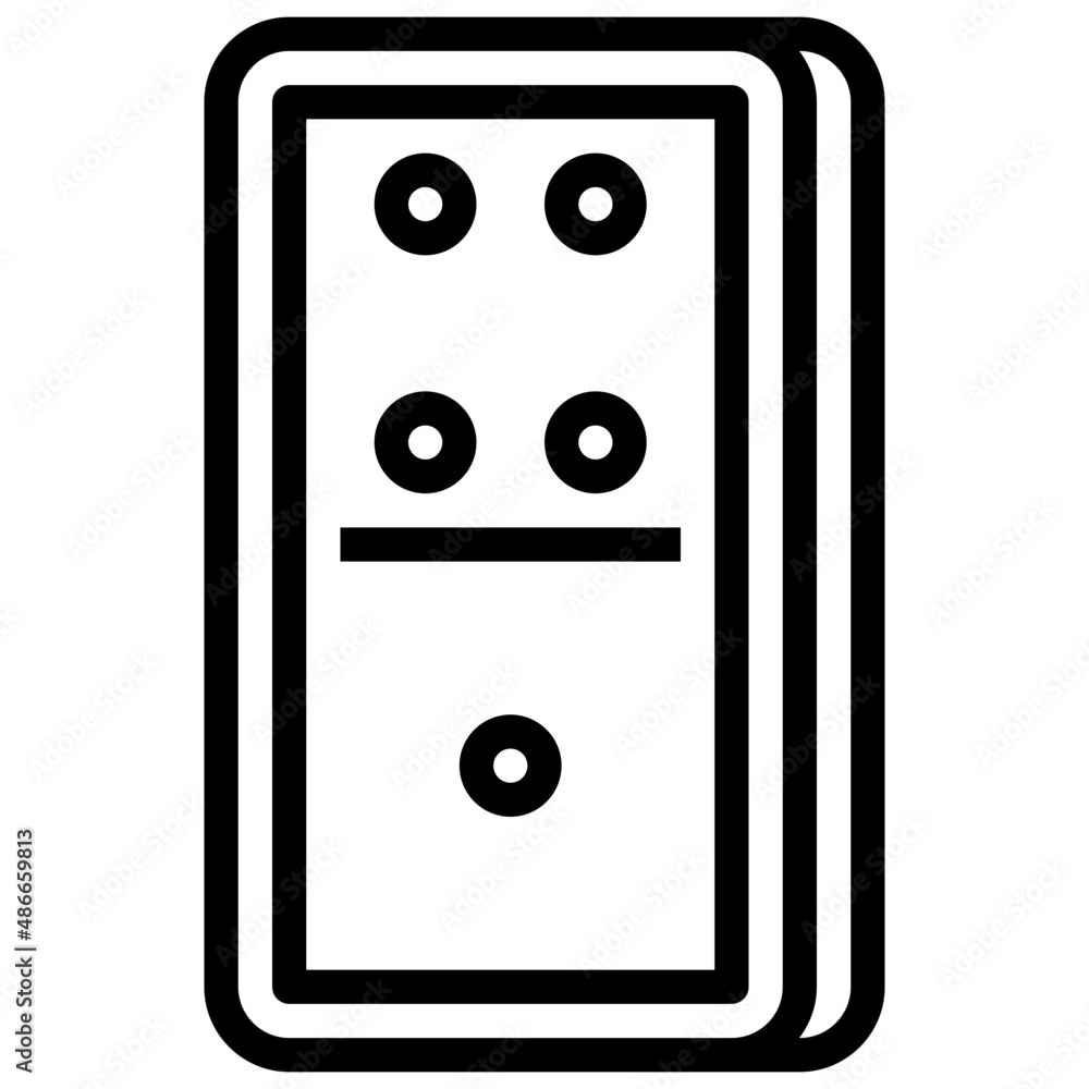 DOMINNO line icon,linear,outline,graphic,illustration DOMINNO line icon,linear,outline,graphic,illustration