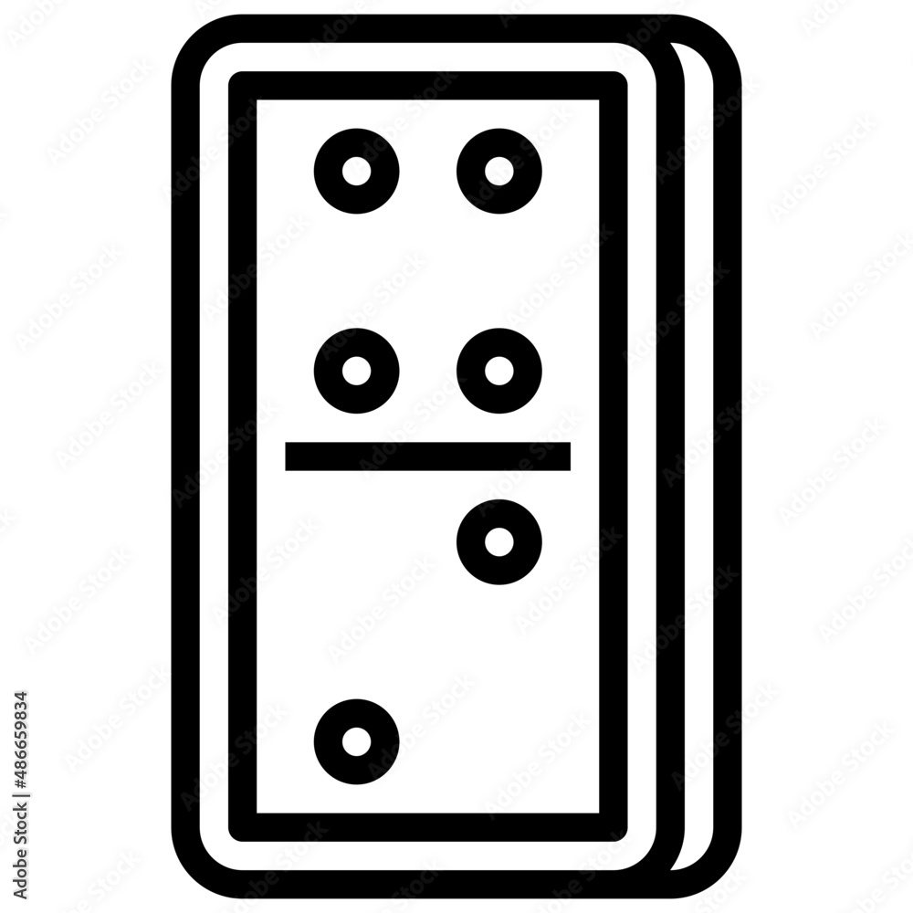 DOMINNO line icon,linear,outline,graphic,illustration DOMINNO line icon,linear,outline,graphic,illustration