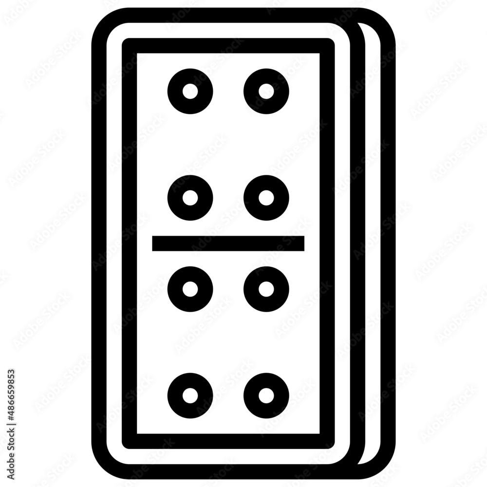 DOMINNO line icon,linear,outline,graphic,illustration DOMINNO line icon,linear,outline,graphic,illustration