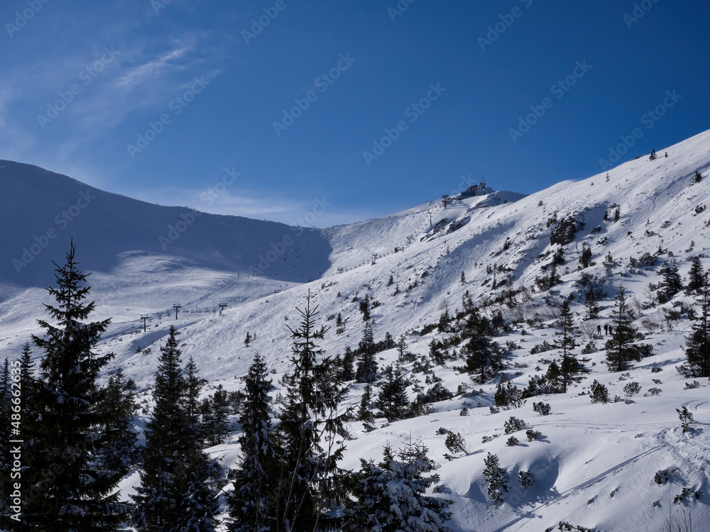 Fototapeta premium Winter, Tatra Mountains, Poland 