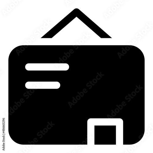 blank glyph icon