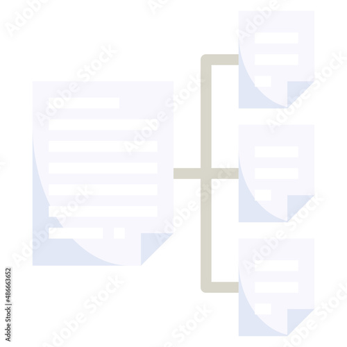 FILE SHARING flat icon,linear,outline,graphic,illustration © แป้ง มัณธนา