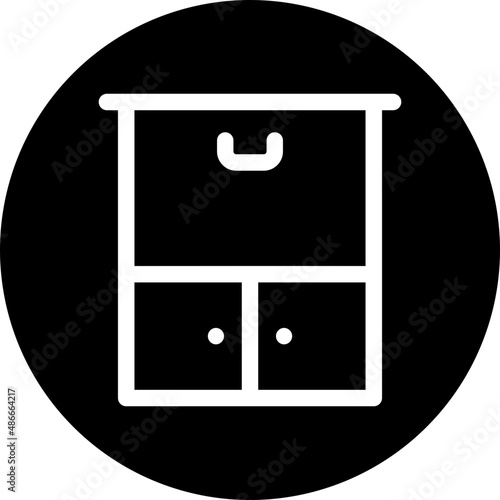 drawers glyph icon