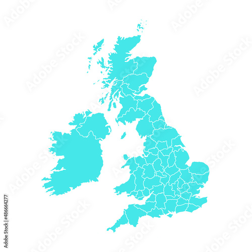 map of UK