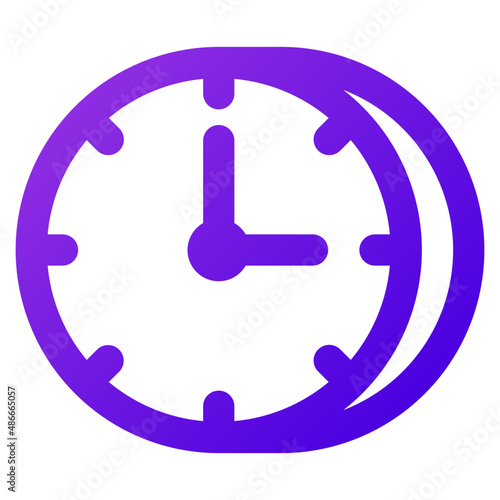 time icon illustration