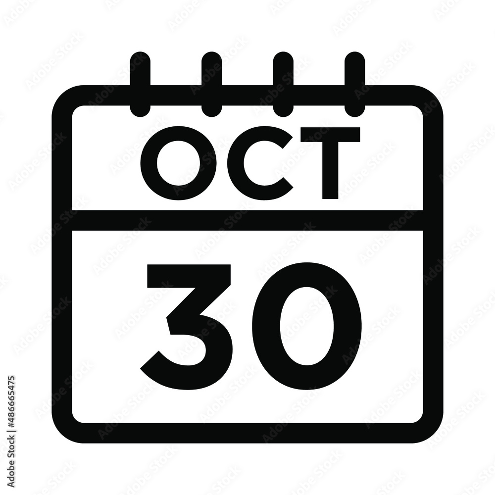 10- Oct - 30 Line Icon 10- Oct - 30 Line Icon